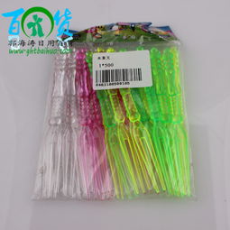 經濟實用 彩色塑料一次性迷你水果叉，兩元店批發(fā)首選